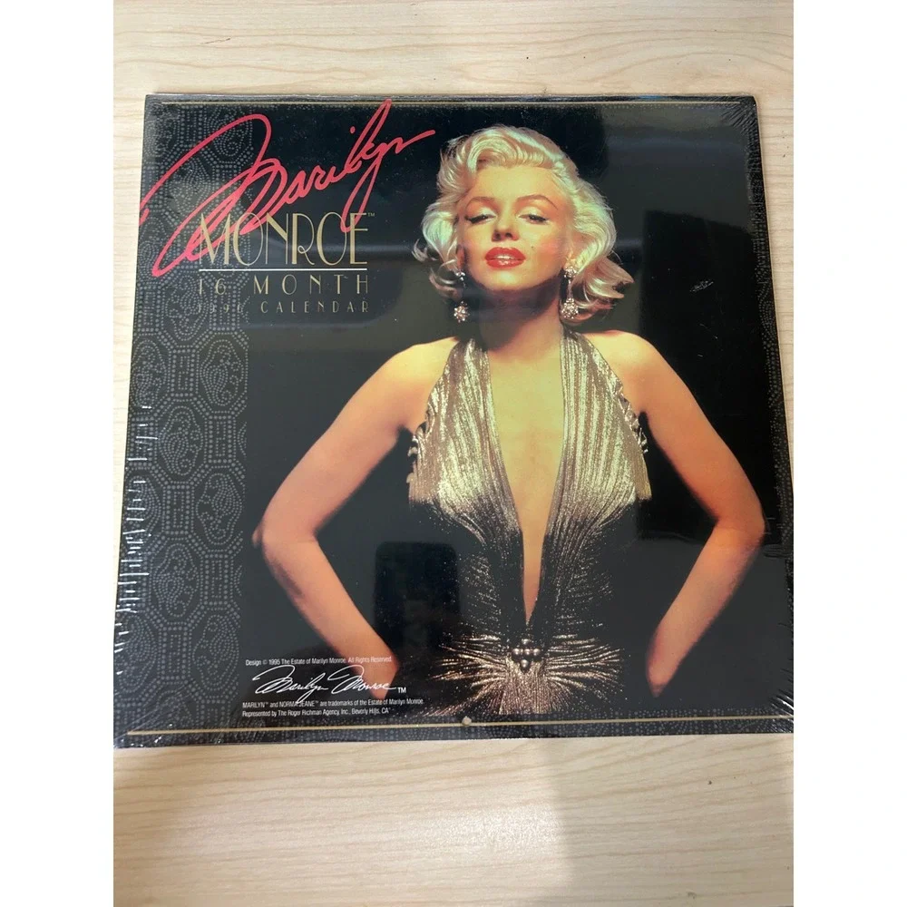 Vintage Marilyn‎ Monroe 1996 16 Month Wall Calendar Portal Publications Sealed